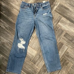 Hollister Ultra High-Rise Vintage Straight Jeans size 9L 29x29